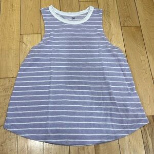 So Striped Tank Sz S
